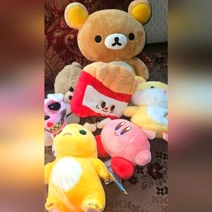 7 plushie bundle